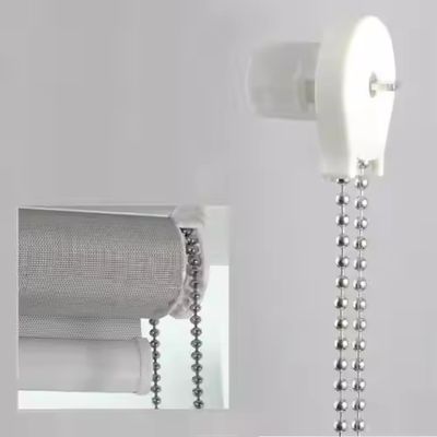 Good price Wholesale Roller Shade Components 4.5*6mm Roller Blind Ball Chain Metal Bead Chain for Blinds online