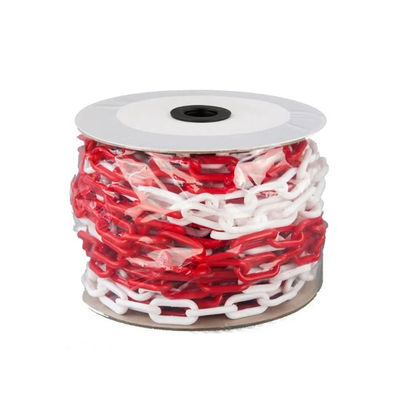 Good price Durable and Weather-Resistant Plastic Link Chain with High-Quality Polyethylene and Red-White Alternate Colored Links for Roadway Safety online