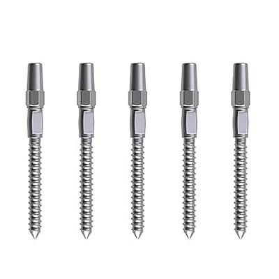 Good price Adjustable 1/8 Inch Wire Rope Tensioner with Left and Right Hand Threaded Lag Screws for Indoor and Outdoor Cable Railing Kit online