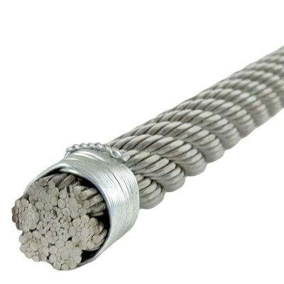 Good price 6mm and 5mm Galvanized Steel Wire Rope with 1570-1960MPa Tensile Strength for Gym Equipment and Outdoor Use online