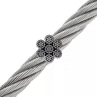Good price 8*19s High Carbon Steel Wire Rope with 1mm-16mm Diameter for Elevator Applications online