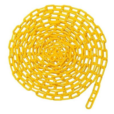 Good price 50 Feet Yellow Plastic Chain for Indoor and Outdoor Use with 100 Feet Length Options online