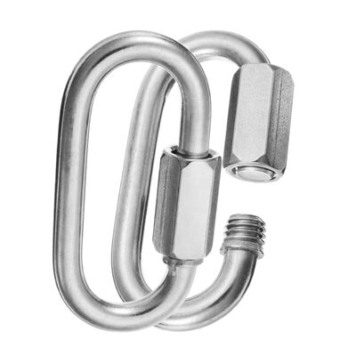 Good price Quick Links Chain Connectors Twist Oval Keychain D Shape for Swing Camping online