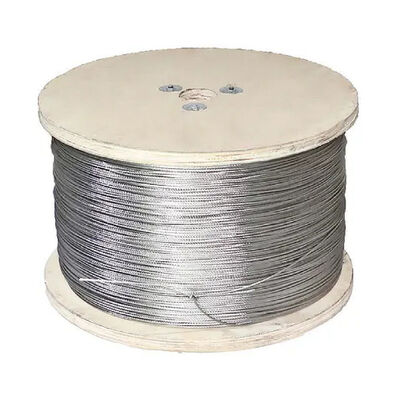 Good price High-Strength 7x19 Stainless Steel Wire Rope Suitable for High-Temperature and High-Corrosion Industrial Environments online