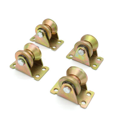 Good price Gate Door Hardware Accessory Sliding Door Roller Wheel Caster V-Groove Track Wheel online