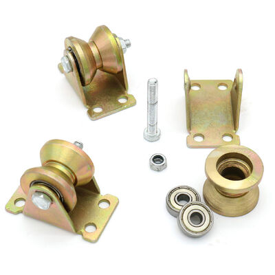 Good price Great Quality High V-Groove Sliding Gate Roller Garage Door Nylon Rollers Wheel online