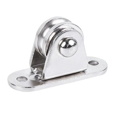 Good price Single Bearing Groove Track Roller for Sliding Gate Guide Roller Sliding Gate Wheel online