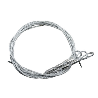 Good price Stainless Steel Wire Rope Ferrules Sling with Eyes Terminal for Construction Cold Heading Steel Bending AiSi Standard online