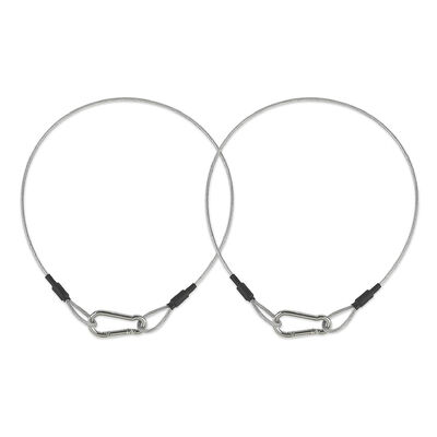 Good price Stainless Steel Wire Rope Sling Safety Cable Sling with Carabiner Lock online