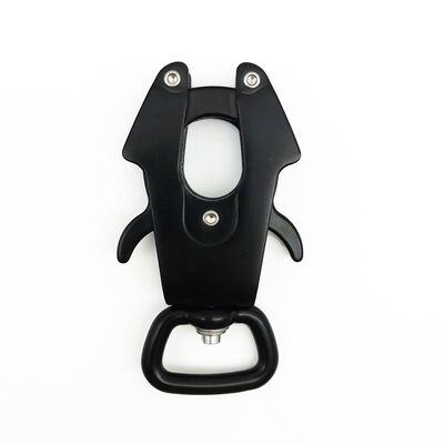 Good price Aluminium Pet Release Buckle Frog Clip Pet Snap Hook Frog Carabiner Safety Harness Collar Frog Clip Buckles online