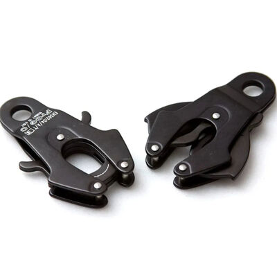 Good price Wholesale Pet Accessories Tactical Dog Leash Carabiner Multi-Function Aluminum Alloy Connectors Clip Frog Buckle online