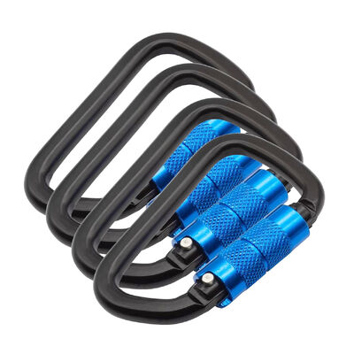 Good price 9kN Premium Anodized Aluminum Alloy Twist Lock Carabiner Clip for Bag online