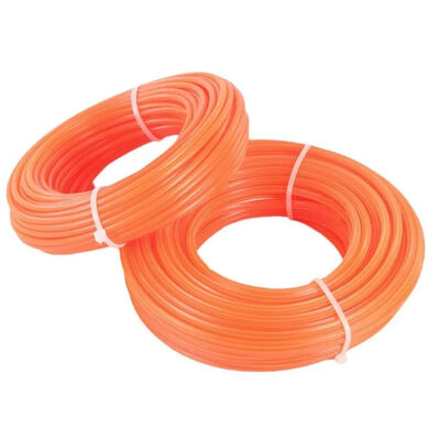 Good price Square Round Star Twist 15m 50m 100m Cutting Line Trimmer Line 2.4mm Brushcutter Parts online