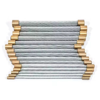 Good price AISI 7/32 SWG 7/1.83mm Galvanized Carbon Steel Stranded Stay/Guy Wire with Bending Service online