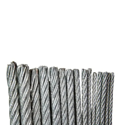 Good price 60mm 6x49WS IWRC Hot DIP Galvanized Steel Wire Rope Breaking Strength 2740kN online