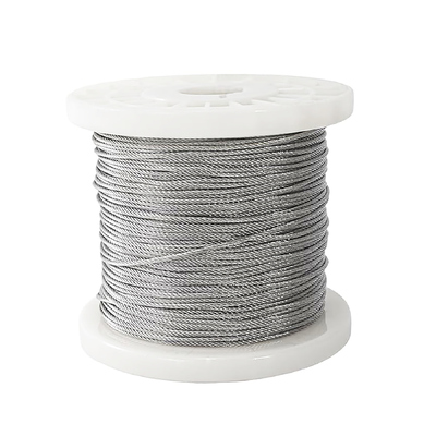 Good price 304 Stainless Steel Wire Rope 7x19 Strands Construction for Shade Sail & Hanging Lights Hardware Kit online