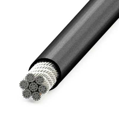 Good price High Quality 7X19 5mm 6mm PU Nylon Coated Steel Wire Rope Gym Equipment Cable Nylon Coated Stainless Steel Cable Wire Rope online