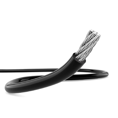 Good price 8x19+WS PVC Coated Galvanized Steel Wire Rope for Clotheline String Lights Hanging online