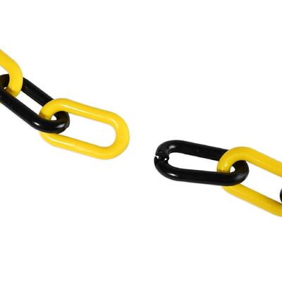 Good price High Quality Colored Roadway Warning Chain PE Plastic Barrier Chain online