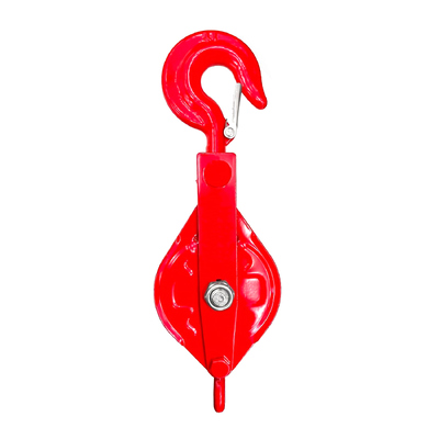 Good price Pulley Winch Accessories 1 Ton Snatch Block Easy-Open Design Snatch Block with Hook for Wire Ropes online