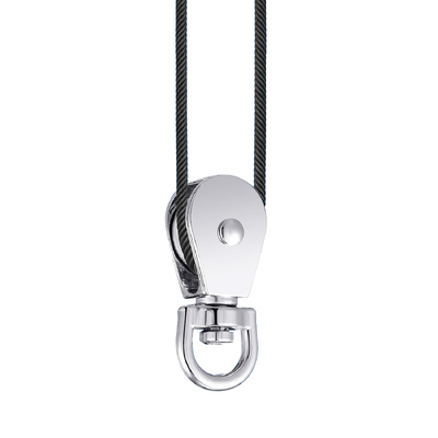Good price Stainless Steel Customizable Pulley Block Swivel Lifting Wire Rope Cable Roller HH-3964 Honghao online