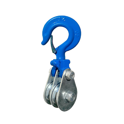 Good price Double Pulley Snatch Block with Hook Heavy Duty Pulley Lifting Block for Wire Rope online