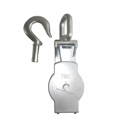 Good price Heavy Duty Pulley Lifting Block Snatch Pulley Block with Hook for Wire Rope online