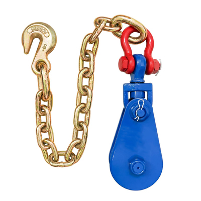 Good price Upgraded Snatch Block Snatch Block Pulley for Towing and Recovery Rollback Wrecker Car Carrier Tow Truck Accessories online