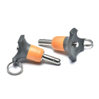 Good price Flower Head Customized Color Three Prong Irregular Type Push Button Quick Release Ball Locking Pin online