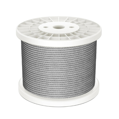 Good price 7X19 Construction Aircraft Cable T316 Stainless Steel Wire Rope Stainless Steel Cable online