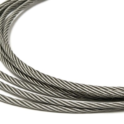 Good price 7x7 7x19 Heavy-Duty Stainless Steel Wire Rope Elevator Landing Door Steel Wire Rope online