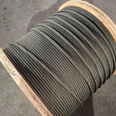 Good price MIL-DTL-83420 7x19 Construction Galvanized Steel Wire Rope Aircraft Cable online