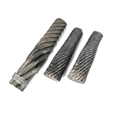 Good price Tensile Strength Steel Core 6x41WS-IWRC/FC/WSC Galvanized Steel Cable Winch Rope for Elevator Wire Rope online