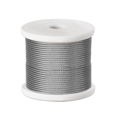 Good price AISI 316 304 7X7 Stainless Steel Wire Rope Made for Invisible Protective Rope with High Tensile and Quality online