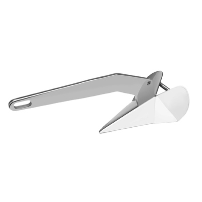 Good price 316 Stainless Steel Delta Style Boat Anchors Marine Grade Mirror Polished Triangular Anchor online