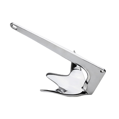 Good price Mirror Polishing Resistant Corrosion Durable Boat Yacht 316 Stainless Steel Bruce Anchor for Yacht Mooring online