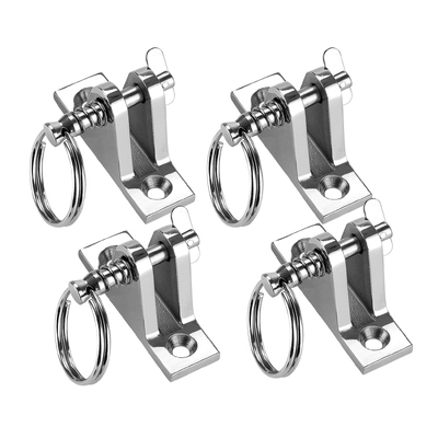 Good price Stainless Steel Marine Deck Hinge Easy Install Boat Bimini Top Parts for Pontoon Fishing Boats online