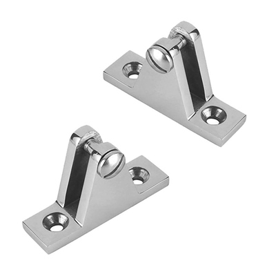 Good price Deck Hinge Fitting Marine Boat Deck Hinges 316 Stainless Steel Marine Bimini Top Fittings online