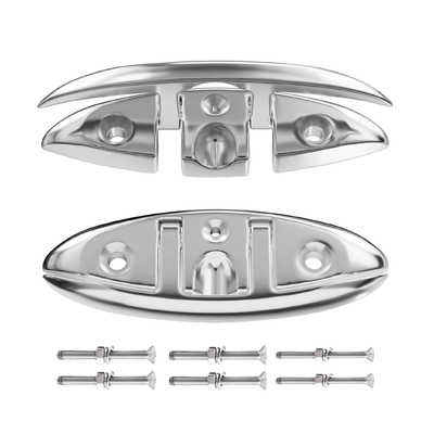 Good price Premium Marine Boat Cleat Heavy-Duty Stainless Steel Yacht Deck Cleat for Secure Mooring online