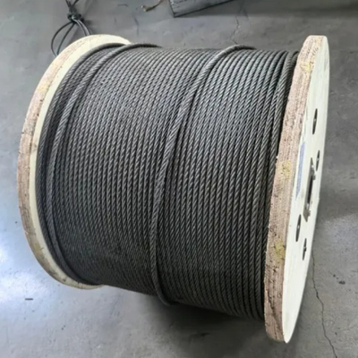 Good price Customization Services Offered 1x7 1x19 1x37 Hot Dip Galvanized Steel Wire Rope for Professional Cold Heading online