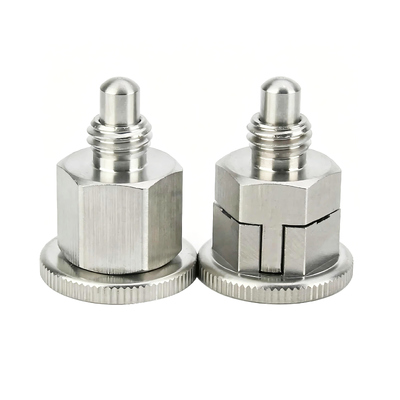 Good price Self-Locking Plunger Fixed Position Dowel Locking Spring Screw Mini Stainless Steel Indexing Plungers online
