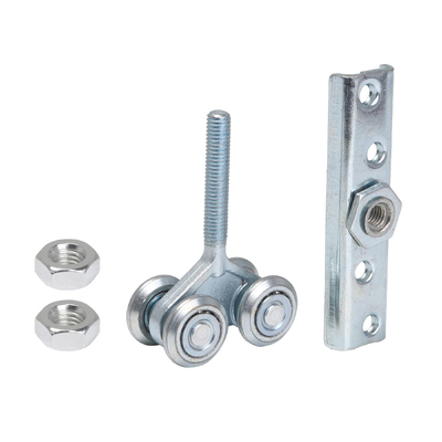 Good price Hanging Trolley Wheel Sliding Track Roller Silent Roller Wheels for Taller Shed Sliding Rail Hanging Track online