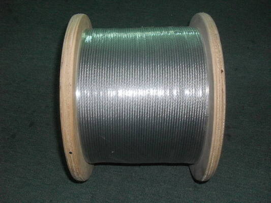 Good price Cold Heading Steel 6×7 FC PVC Coated Steel Cable Rope for Aircraft Cables ISO9001/ISO14001 Certified online