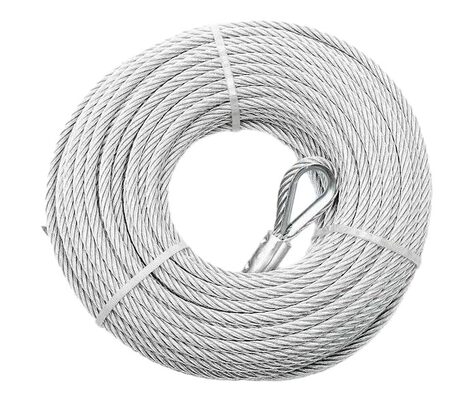Customized Length Stainless Steel Wire Rope with 7x7 Construction and SS304/SS316 Material for Aircraft Cable Applications