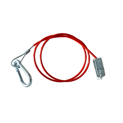 Good price PVC Coated Carbon Steel Cable Sling with Hooks and Clevis online