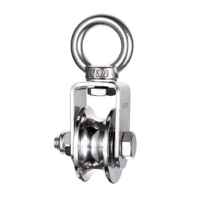Good price Stainless Steel Swivel Single Pulley Wheel online